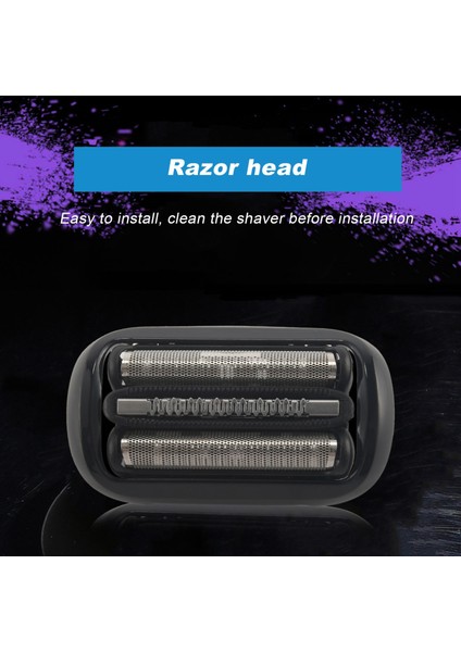 Braun 53B Serisi 5-6 50-R1000S 50-B1300S 50-R1320S 50-R1300S 50-M4000CS Tıraş Bıçağı Için Elektrikli Tıraş Makinesi Başlığını Değiştirin (Yurt Dışından) fırsatları