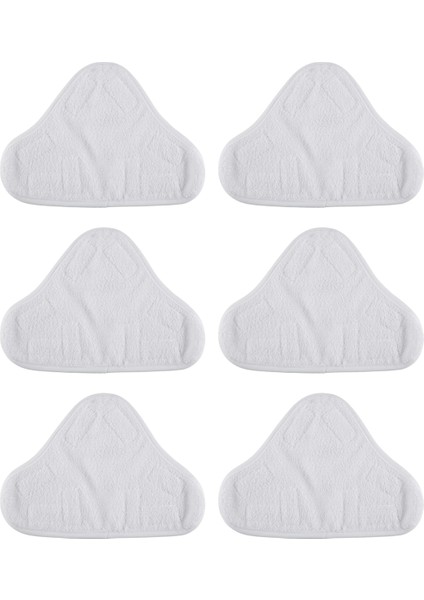 6 Adet Yedek Ped H2O X5 Buharlı Paspas Temizleyici Zemin Yıkanabilir Mikrofiber Pedlerle Uyumlu (Yurt Dışından) fiyatları
