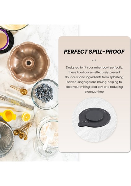 Kitchenaid 4.5-5 Quart Eğimli Kafa Stand Mikserler Için Mikser Kase Kapakları, Hamur Mayalama Kase Kapakları (Yurt Dışından) fırsatları