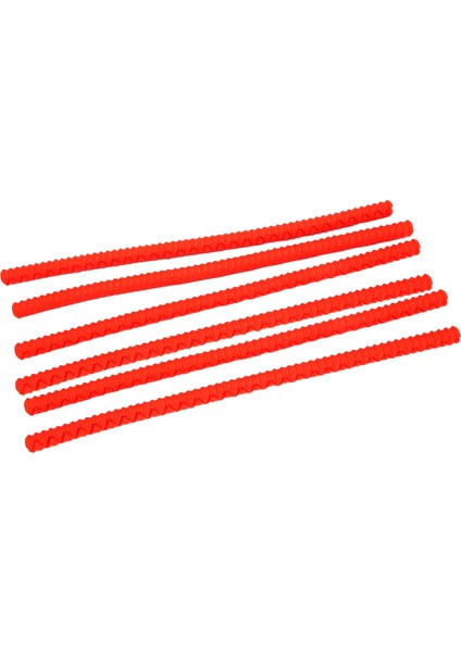 Silikon Fırın Rafı Koruyucuları 6'lı Paket, Fırın Rafı Kenar Koruyucu Koruyucu Kapak, 14 Inç Uzunluk, El/kolu Yanıklara Karşı Önler (Kırmızı) (Yurt Dışından) fiyatları