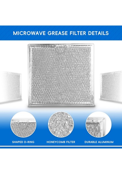 Mikrodalga Filtre Değişimi, Ge Yağ Filtresi WB02X11534 Için Mikrodalga Yağ Filtresi Samsung DE63-00666A, 2 Paket (Yurt Dışından) fırsatları