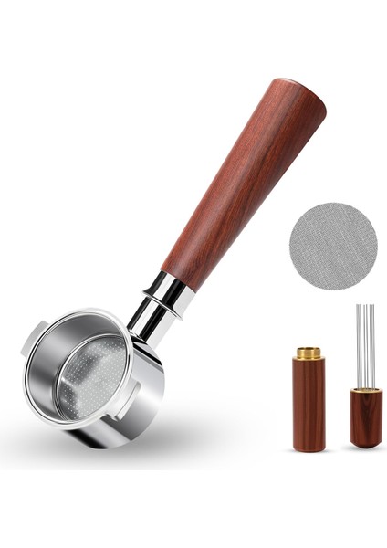 Dipsiz Portafilter, 3 Kulaklı Espresso Portafilter Aksesuar Seti, 51MM Breville Sage Barista Espresso Makinesi Için (Yurt Dışından)