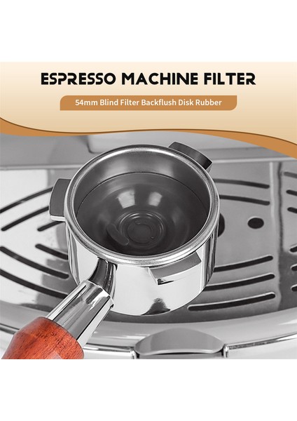 1 Adet 54MM Kör Filtre Geri Yıkama Diski Lastiği Breville Espresso Makineleri Için Demleme Başlığı Geri Yıkama Contası Kahve Aracı (Yurt Dışından) fırsatları