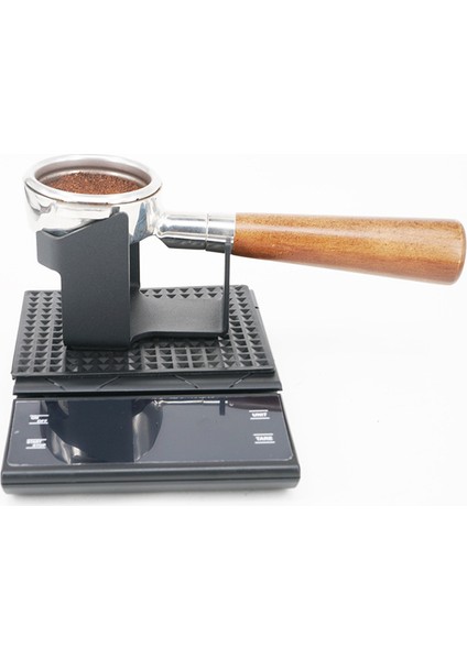 Portafilter Standı Kahve Tamper Istasyonu Kahve Tamper Standı Tamper Matı Tek Ağızlı Portafilterler Için Portafilter Tutucu (Yurt Dışından)