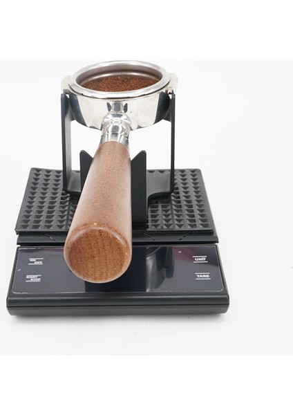 Portafilter Standı Kahve Tamper Istasyonu Kahve Tamper Standı Tamper Matı Tek Ağızlı Portafilterler Için Portafilter Tutucu (Yurt Dışından)