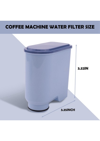 Philips Saeco Aquaclean Filtreleri Için 3 Adet Yedek Kahve Makinesi Su Filtresi Kireç Çözücü CA6903/10/00/01/22/47 CMF009 (Yurt Dışından) modelleri