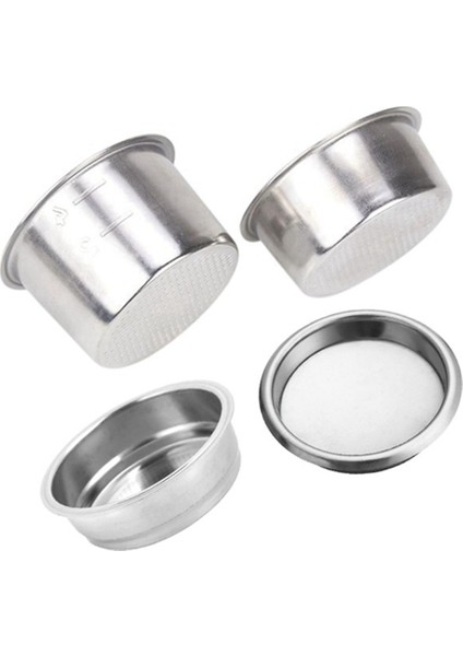 4 Adet 51MM Kahve Filtresi Yedek Filtre Sepeti Delonghi Espresso Makinesi Parçası Için Kahve Dipsiz Portafiltre (Yurt Dışından)