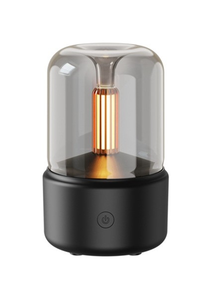 120 ml Mum Işığı Aroma Difüzör USB Ev Hava Nemlendirici Serin Mist Maker Sisleyici Uçucu Yağlar LED Gece Lambası A (Yurt Dışından)