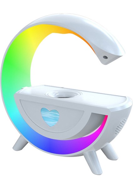 Ev Ofis Nemlendirici Için Bluetooth 5.0 Hoparlör Rgb ile Anti-Yerçekimi Hava Nemlendirici 350ML (Yurt Dışından)