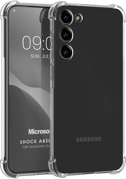 Samsung Galaxy S23 Için Kılıf Shock Absorbing Şeffaf [galaxy S23 ile Uyumlu Kılıf - Şeffaf]
