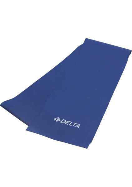 Sağlam Pilates Bandı, 120x15 cm, Mavi, Dirençli Egzersiz Lastiği