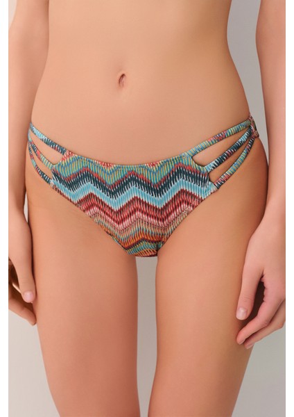 Wave Üç Şeritli Bikini Alt