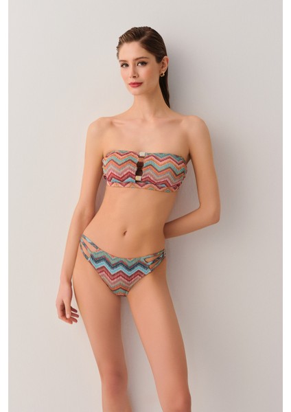 Wave Üç Şeritli Bikini Alt modelleri