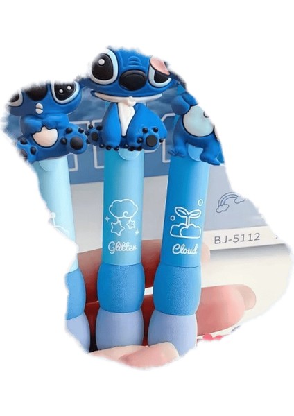 1/4 Adet Disney Stitch Kalem Çizgi Film Karakteri Bebek Stitch Siyah Tıklamalı Tükenmez Kalem Öğrenci Öğrenme Malzemeleri Çocuk Oyuncakları Hediye Renk: Rastgele/boyut: 1 Adet (Yurt Dışından)