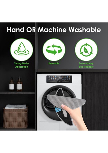 Irobot Roomba Combo J5 J5+ I5 I5+ J5 J5+ I5 I5+ Robot Süpürge ve Paspas Için 3 Paspas Bezi + 6 Fitil, Yedek Aksesuarlar (Yurt Dışından)