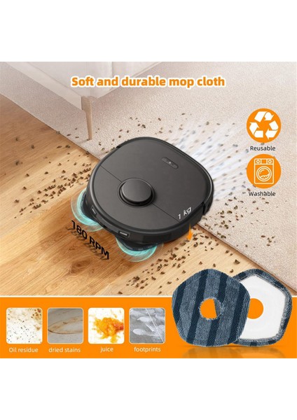 Eufy X10 Pro Omni Robot Süpürge Aksesuarları Için 22'li Paket: Fırçalar, Filtreler, Paspas Pedleri, Toz Torbaları ve Aletler (Yurt Dışından) modelleri