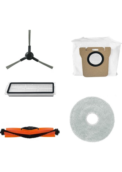 Xiaomi M30 D102 Elektrikli Süpürge Yedek Parçaları Ana Yan Fırça Paspas Pedi Bez Toz Torbaları Hepa Filtre Yedek Parçaları (Yurt Dışından) modelleri