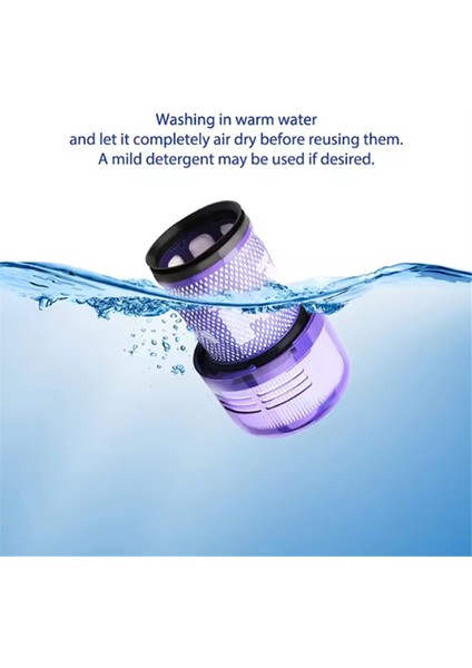 Dyson V11 Animal / V11 Torque Drive V15 Detect Aksesuarları Dyson Filter Cyclone Elektrikli Süpürge Yedek Parçaları (Yurt Dışından)