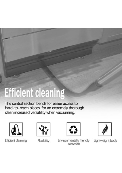 Miele Elektrikli Süpürge Ataşmanları Için Esnek Dar Alan Ucu, Miele Kurutma Makinesi Vakum Hortumu Için 20 Inç Esnek Dar Alan Aracı (Yurt Dışından)