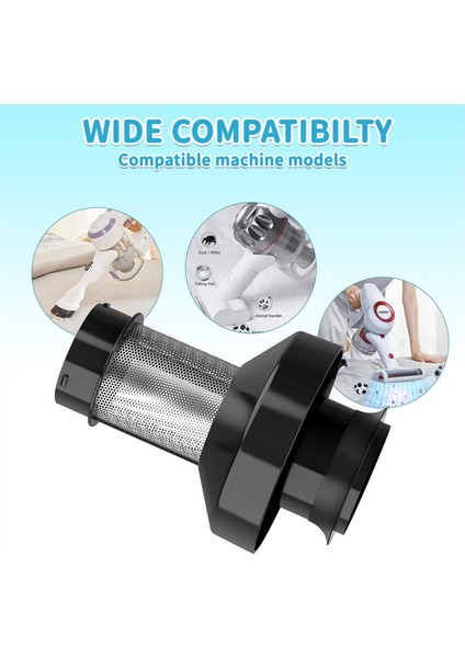 Tineco A10/A11/S11 Pure ONE/S12 Serisi Elektrikli Süpürgeye Uygun Yedek Filtre Tutucu, Yıkanabilir Vakumlu Ağ Filtresi (Yurt Dışından)