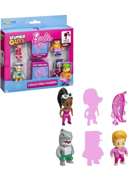 x Barbie 6’lı Figür Seti - Sarışın Barbie