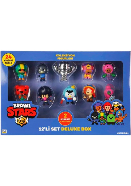Delüks 12'li Figür Seti S1 - Leon'lu Set