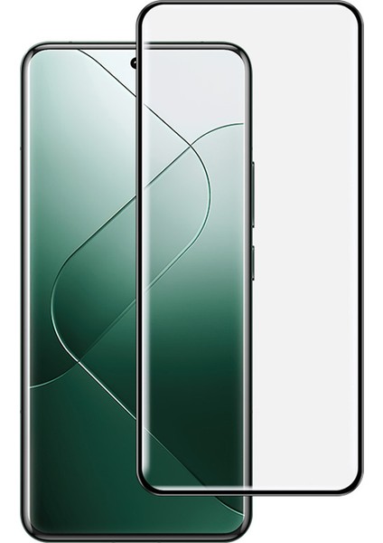 Xiaomi 14 Ultra Ekran Koruyucu Için Tam Tutkal 3D Kavisli Temperli Cam Filmi Konumlandırma Çerçevesi ile (Yurt Dışından)