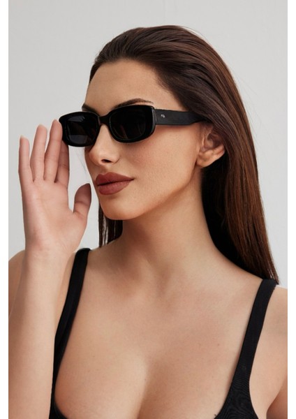 Emma Siyah Kadın Güneş Gözlüğü Polarize