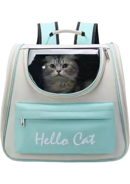 Kedi Çantası Nefes Alabilir Dış Mekan Pet Çantası (Yurt Dışından)