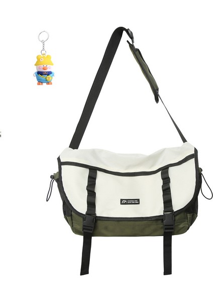Crossbody Çanta Erkek Gündelik Büyük Kapasiteli Kargo Çanta Omuz Çanta Messenger Çanta Bilgisayar Sırt Çantası Kadın (Yurt Dışından)