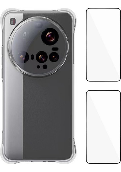 Xiaomi 15 Ultra Tpu Hassas Kesikler Telefon Kapağı 2 Adet Temperli Cam Filmler (Yurt Dışından)