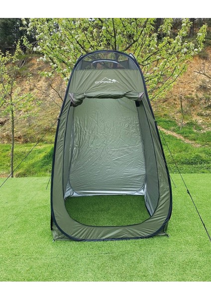 Campout Wc ve Duş Çadırı 1 Oda Su Geçirmez Hafif ve Kompakt 120x120x210 cm