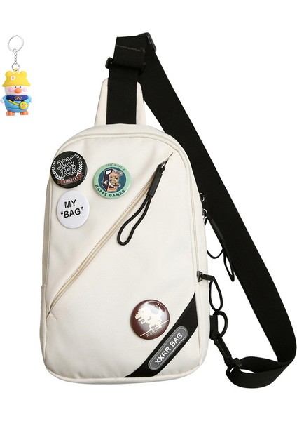 Crossbody Çanta Kadın Spor Eğlence Göğüs Çantası Erkek Küçük Sırt Çantası Tek Omuz Küçük (Yurt Dışından)
