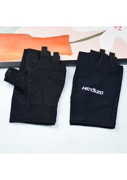 Ince Dış Mekan Dağcılık Güneş Koruma Yarım Parmak Elni (Yurt Dışından)