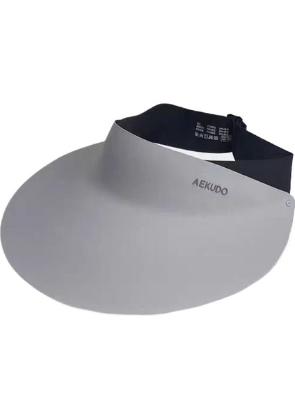 Dikişsiz Güneş Koruması Kore Tarzı Nefes Alabilen Ultraviyole Karşıtı Güneşlik Dikişsiz Entegre Boş Üst Rulo Güneş Şapkası (Yurt Dışından)