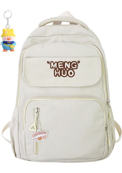 Sırt Çantası Kadın Ortaokul ve Lise Üniversite Çantası Çift Rahat Sırt Çantası (Yurt Dışından)