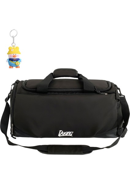 Islak ve Kuru Ayrılmış Üniversite Öğrencisi Seyahat Çantası Spor Fitness Çantası Erkek Basketbol Eğitim Çantası Omuz Messenger Çantası Kadın Yoga (Yurt Dışından)