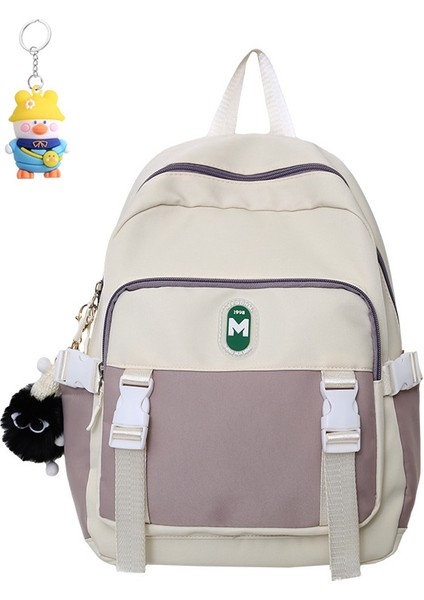 Sırt Çantası Moda Basit Kadın Sırt Çantası Öğrenci Okul Çantası Kadın (Yurt Dışından)