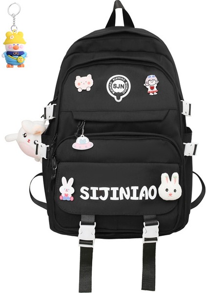 Okul Çantası Kız Ortaokul Öğrencisi Büyük Kapasiteli Lise Öğrencisi Sırt Çantası Üniversite (Yurt Dışından)