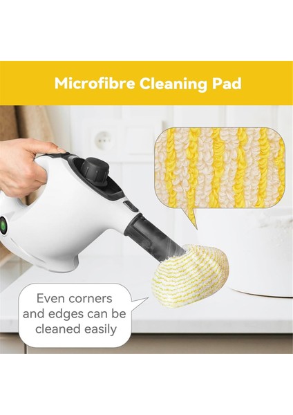 Karcher Easyfix Sc2 Sc3 Sc4 Sc5 El Süpürgesi Aksesuarları Için Buharlı Paspas Pedleri Yıkanabilir Mikrofiber Paspas Bezi (Yurt Dışından)