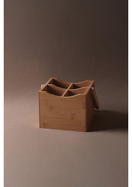 Root Bambu Kare 4 Bölmeli Organizer 5417