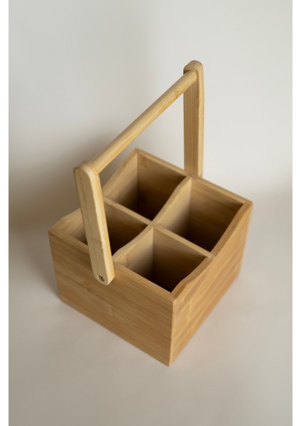 Root Bambu Kare 4 Bölmeli Organizer 5417 modelleri
