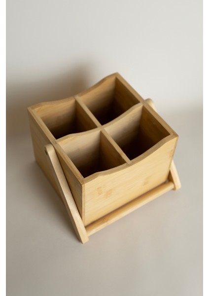 Root Bambu Kare 4 Bölmeli Organizer 5417 fırsatları