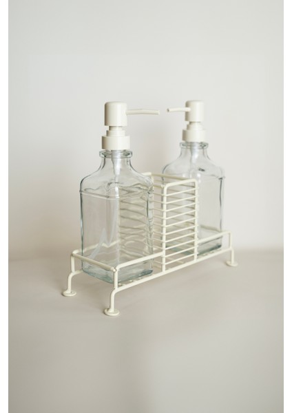 Root 2li Standlı Krem Sıvı Sabunluk 5400 modelleri