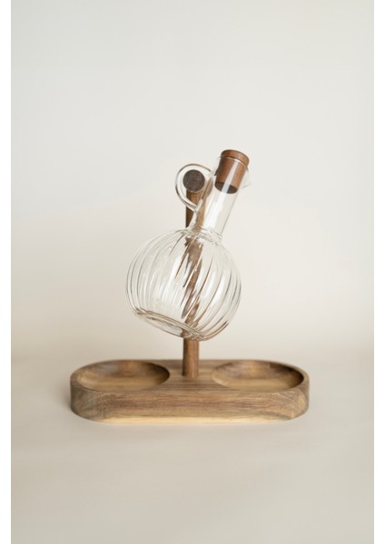 Root Ahşap Standlı 2li Cam Borosiklat Yağdanlık Seti 5406 indirimleri