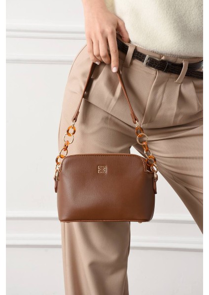 Kadın Kaliteli Işçilik Omuz ve Çapraz Askılı Çanta