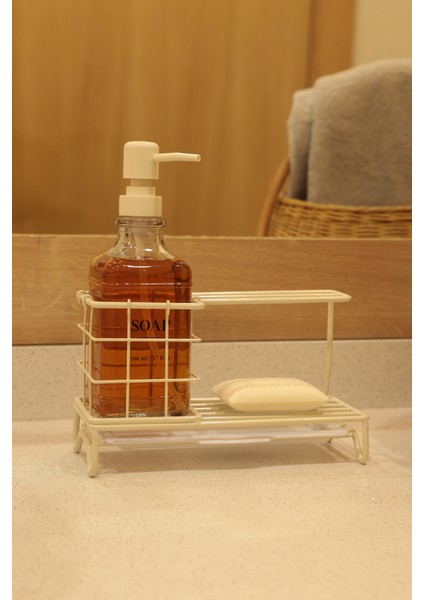 Root Tekli Standlı Krem Sıvı Sabunluk 5401