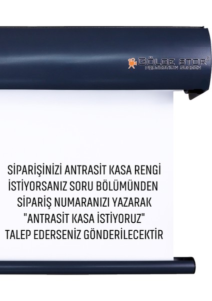 EN:215CM BOY:180CM Şarjlı Projeksiyon Perdesi Lityum Pilli Uzun Ömürlü ve Uzaktan Kumandalı