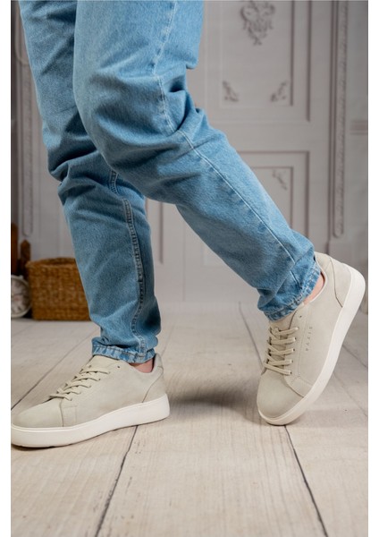 Erkek Deri Bağcıklı Ayakkabı - Süet Erkek Ayakkabı