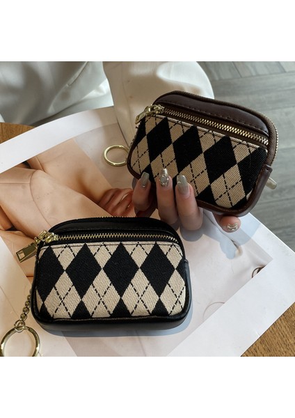 Para Cüzdanı Kadın Mini Moda Ultra Ince Küçük Cüzdan Fermuarlı Para Çantası Kısa (Yurt Dışından) fiyatları